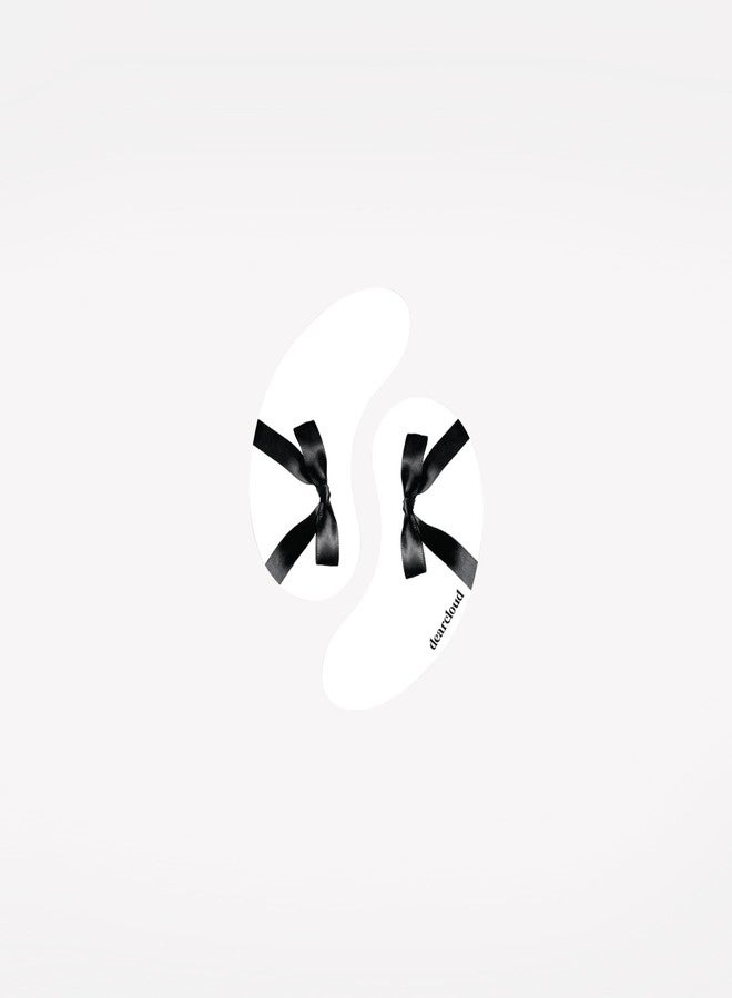 dearcloud Super Glow Under Eye Patches – Niacinamide & Vitamin C – Korean Skin Care – Travel Size Toiletries (Set of 3) - Image 2